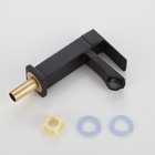 Torneira De Pia Banheiro Lavabo Luxo Metal Preta Black