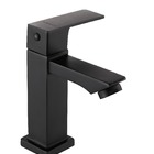 Torneira De Pia Banheiro Lavabo Luxo Metal Preta Black