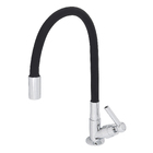Torneira de Pia para Cozinha com Bica Alta Flexível Cromado Econocozi Jiwi