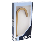 Torneira de Pia para Banheiro com Bica Alta Dourada Fosca Tube Stoc