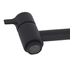 Torneira de Pia para Banheiro com Bica Alta Preto Fosco com Válvula New Eiffel Fani