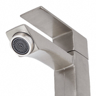 Torneira de Pia para Banheiro com Bica Baixa Inox Escovado Econobanho Jiwi