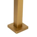 Torneira de Pia para Banheiro com Bica Média Dourada Fosca Tube Stoc