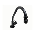 Torneira de Pia para Cozinha com Bica Média Preto Fosco 5293 Civitt