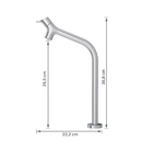 Torneira de Pia para Banheiro com Bica Alta Cromado Gama Deca