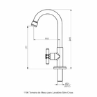 Torneira De Pia Para Banheiro - Slim Cross