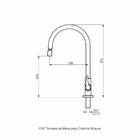 Torneira De Pia Para Cozinha - Strauss