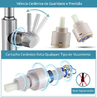 Torneira De Puxar Extensível Para Cozinha Monocomando Mistura