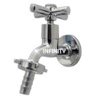 Torneira De Tanque / Jardim Luxo ¼ De Volta Curta Metal C-31