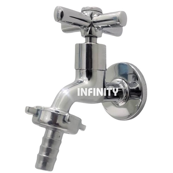 Torneira De Tanque / Jardim Luxo ¼ De Volta Curta Metal C-31