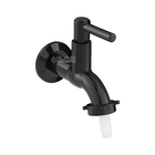 Torneira De Tanque Banheiro Pia Jardim Preta Parede Alavanca