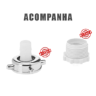 Torneira De Tanque/jardim Luxo ¼ De Volta 100% Metal C-31 Cru