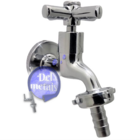 Torneira De Tanque/jardim Luxo ¼ De Volta Curta Metal C-31