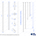Torneira De Teto Com Monocomando De Bancada (caia Preta Fosca)