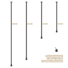 Torneira De Teto Com Monocomando De Bancada (caia Preta Fosca)