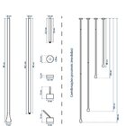 Torneira De Teto Com Monocomando De Bancada Caia Bela Metais