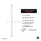 Torneira De Teto Misturador Monocomando Para Banheiro Tarumã