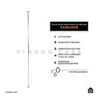 Torneira De Teto Misturador Monocomando Para Banheiro Tarumã