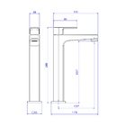 Torneira Deca Level 1189.bl26.mt De Bancada Black Matte