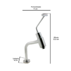 Torneira Deficiente Pne Automática Banheiro Nbr 9050