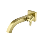 Torneira Docol City 876472 De Parede Ouro Escovado Ouro Escov