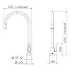 Torneira Docol Galiflex 966979 De Bancada Vermelha