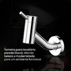 Torneira Docol Nova Lóggica 1136906 De Parede Cromada - Único