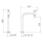Torneira Docol Nova Lóggica 1138106 De Bancada Cromada - Único