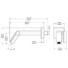 Torneira Docol Stillo 823443 De Parede Ouro Polido - Único
