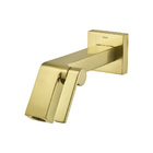 Torneira Docol Stillo 823472 De Parede Ouro Escovado Ouro Esc