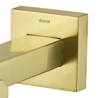 Torneira Docol Stillo 823472 De Parede Ouro Escovado Ouro Esc