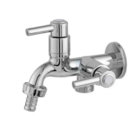 Torneira Dupla Máquina De Lavar Palito Tanque Metal