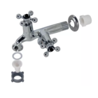 Torneira Dupla Saida Maquina De Lavar 1/4 De Volta Metal