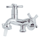 Torneira Dupla Tanque Maquina Lavar/Secar Multiuso Cromado Ab