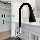 Torneira Duplo Arejador Flexível Monocomando De Parede