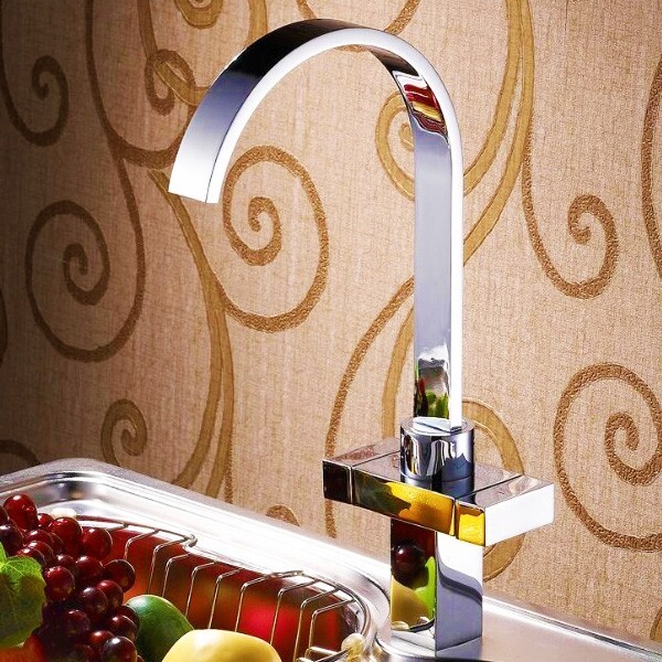 Torneira Duplocomando Cozinha Bica Alta  Gira 360º Atenas Dua