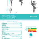 Torneira Elétrica Bica Alta Parede 127v 4400w Tep144 Sintex