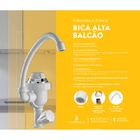 Torneira Elétrica Bica Alta Parede Cobre 127v 4400w Tep144cb