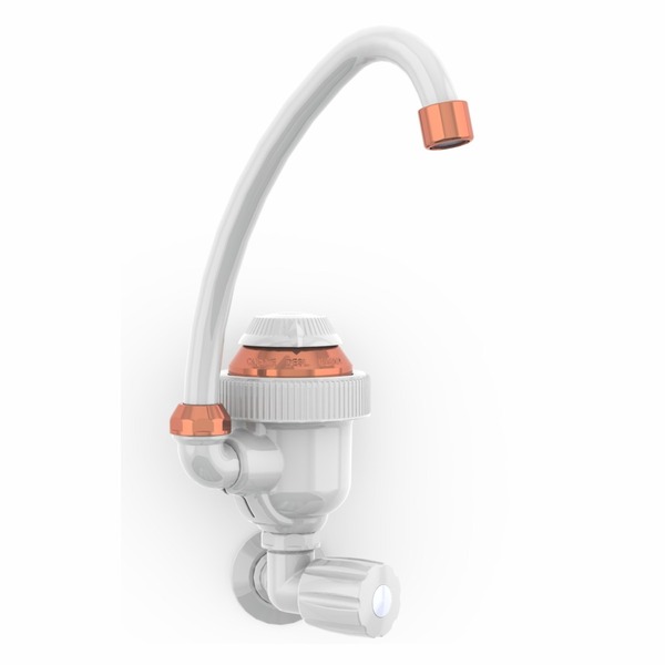 Torneira Elétrica Bica Alta Parede Cobre 127v 4400w Tep144cb