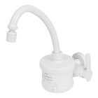 Torneira Elétrica de Parede para Cozinha com Bica Alta Branca 127V (110V) Jolie Equation