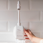 Torneira Elétrica de Parede para Cozinha com Bica Alta Articulável Branco 220V Enerclean Enerbrás