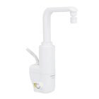 Torneira Elétrica de Pia para Cozinha com Bica Alta Branca 127V (110V) Essence Lorenzetti