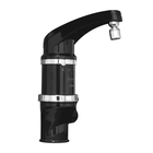 Torneira Elétrica de Pia para Cozinha com Bica Alta Articulável Preto 220V Elegance Fame