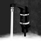 Torneira Elétrica de Pia para Cozinha com Bica Alta Articulável Preto 220V Elegance Fame