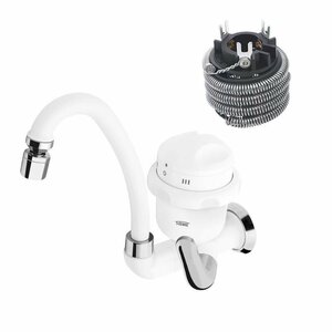 Foto de Torneira Elétrica Fame Bica Alta 3 Temperaturas De Parede Bra