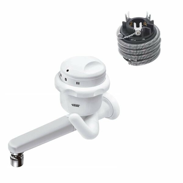 Torneira Elétrica Fame Bica Reta 3 Temperaturas De Parede Bra