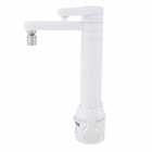 Torneira Elétrica com Filtro LED para Pia de Cozinha 220V Branca Puravitta Hydra