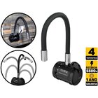 Torneira Elétrica Hydra Hydralar Gourmet 4t De Parede Preta 2