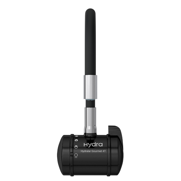 Torneira Elétrica Hydra Hydralar Gourmet 4t De Parede Preta - 127v