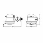 Torneira Elétrica Lorenzetti Maxi Ultra 3t De Parede Branca -